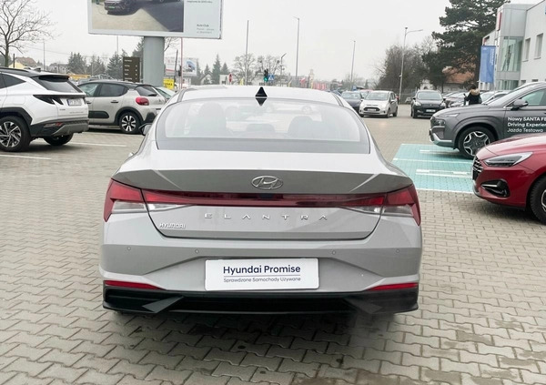 Hyundai Elantra cena 79900 przebieg: 29900, rok produkcji 2022 z Sokółka małe 466